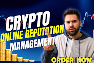 crypto online reputation management, crypto seo, online reputation, orm, clutch