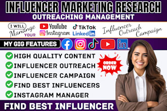 be your instagram influencer marketing research influencer manager outreach