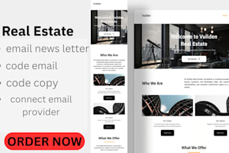 setup real estate klaviyo email marketing, code email outreach, leads generation