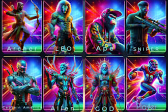 create a unique nft cards collection with metadata