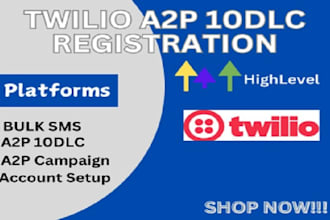 do a2p 10dlc registration verification on gohighlevel twilio a2p ringcentral sms