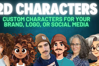 create personalized 2d characters for your brand with ai