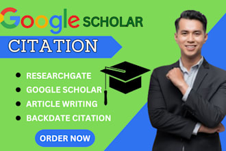publish google scholar article writing and publication, increase citations