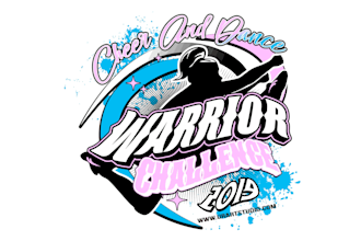 create super cheerleading  and dance logo t shirt design