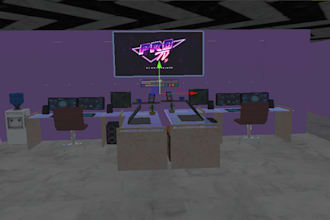 create vrc world, vrchat world, vr world, 3d environment, metaverse