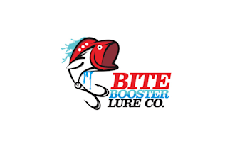 design unique world wide patented fishing lure company logo