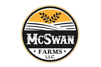 design monogram agriculture farms logo