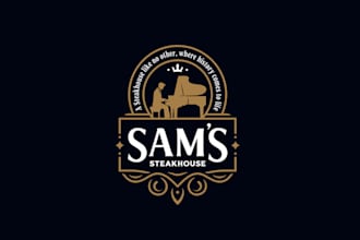 do unique, creative and emerging business logo design