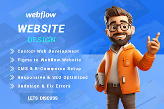design, fix, and convert figma to webflow, certified expert
