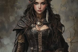 do dnd character art and dnd character art