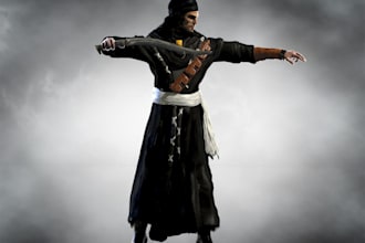 accurate 3d character model, pbr texture, control rig, uv unwrap, ue5, aaa