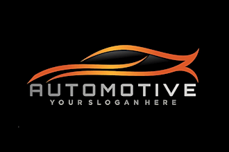 do professional car wash, racing, auto detailing, automotive logo design 24 hrs
