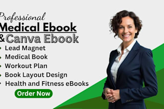 edit format ghostwrite health and fitness medical ebook journal  lead magnet