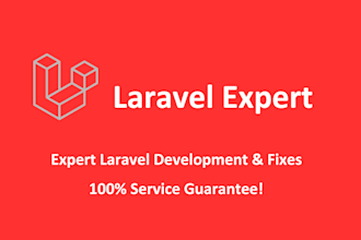 work as an expert php laravel developer on your project