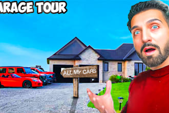 create irl thumbnail design for youtube video