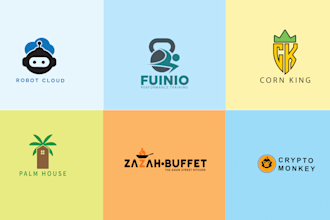 design 3 modern minimalist logo concepts for your business