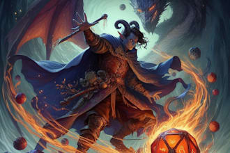 draw fantasy character or armor design for your dnd campaign
