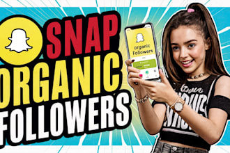 do snapchat organic followers from usa or eu