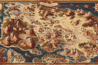 create a high quality fantasy map