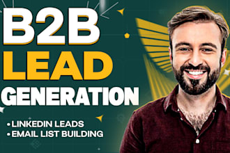 b2b lead generation linked in leads and email list building