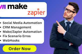 make com made com integromat zapier make com automation zapier automation