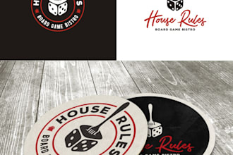 do classic vintage hand drawn logo and illustrations designs