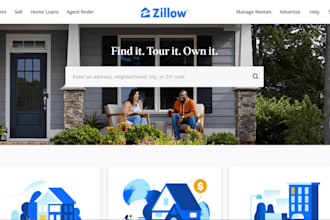 python scraping, web scraper bot, data scraping bot, zillow, amazon bot