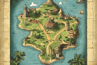 make a fantasy map for your dnd game