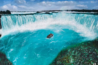 turn your photo into a custom painting, digitally delivered