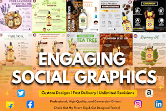 design amazon a plus content, flyers, and social media posts