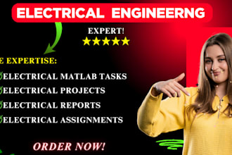 assist you in telecommunication and electrical assignment and project