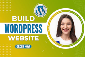 build responsive wordpress website design full stack custom development