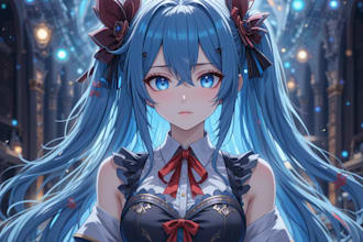 draw anime art or cartoon character art