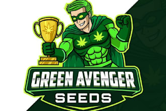design good looking agriculture green seed logo