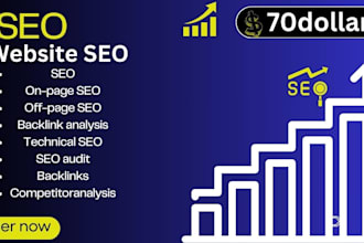 do website seo audit report, competitor analysis, keyword research