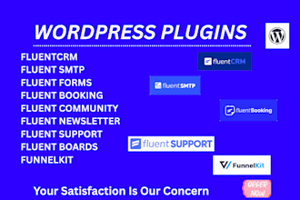 setup fluentcrm, fluent form, funnelkit fluent community fluent booking