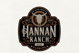 design modern family ranch logo