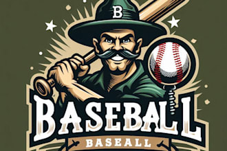 design modern good looking baseball logo