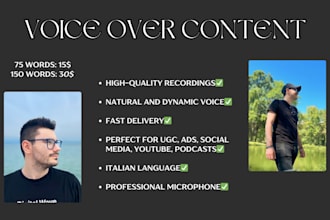 voiceover for your video