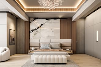 create 3d interior renderings for residential commercial