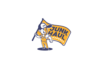 design junk removal company logo