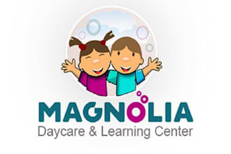 design beautiful daycare learning center logo