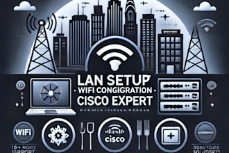 install, configure and secure your lan or wifi network