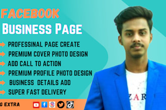 facebook business page create and full setup, fan page ,social media accounts