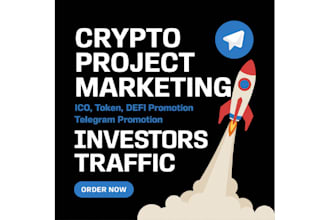 do crypto influencer crypto token promotion telegram crypto marketing to 100x