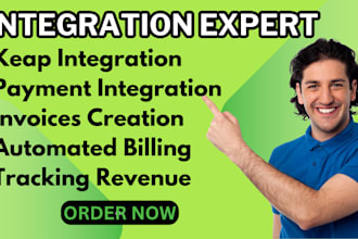 create invoices, set up payments automate billing, and track revenue in keap CRM