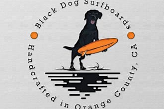 make modern minimalist dog, pet and animal logo in 24 hours