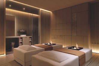 do cgi interior design, suana room, furniture, steam room  with realistic render
