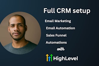 be your gohighlevel virtual assistant, CRM expert and website builder