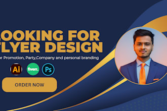design an awesome flyer and gift cards